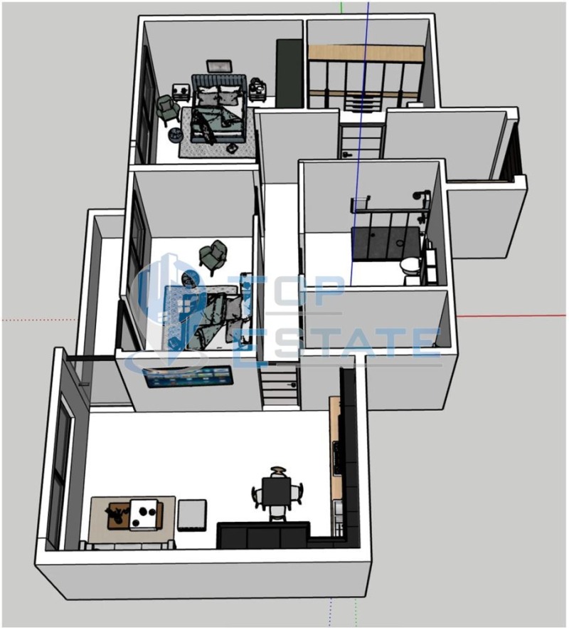 Zu verkaufen  2 Schlafzimmer Weliko Tarnowo , Buzludscha , 104 qm | 83190712 - Bild [2]