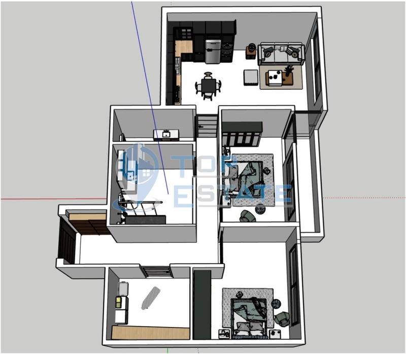 Zu verkaufen  2 Schlafzimmer Weliko Tarnowo , Buzludscha , 104 qm | 83190712 - Bild [3]