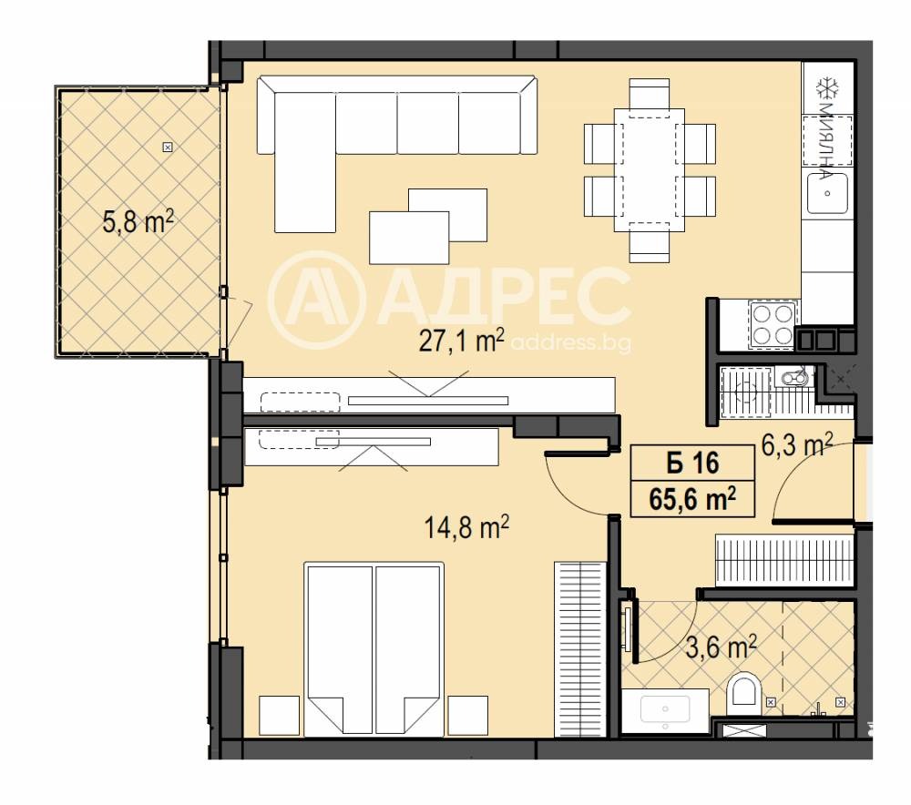 Продава 2-СТАЕН, гр. София, Бояна, снимка 4 - Апартаменти - 54143442