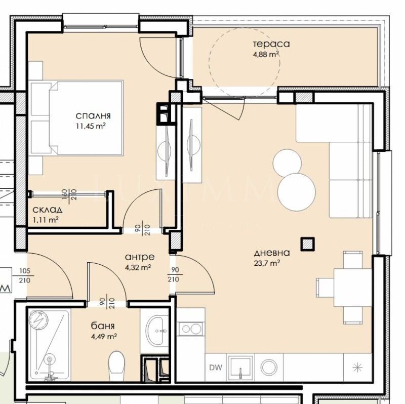 Na prodej  1 ložnice oblast Burgas , Sozopol , 70 m2 | 40149833 - obraz [2]