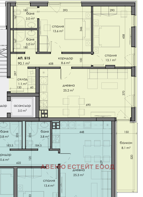 Продава 3-СТАЕН, гр. Варна, Изгрев, снимка 3 - Апартаменти - 54564802