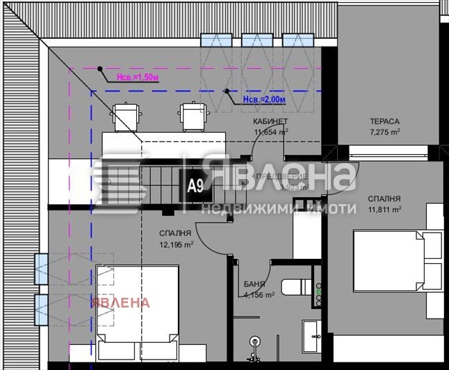 Til salgs  3+ soverom Sofia , Krastova vada , 129 kvm | 47012315 - bilde [14]