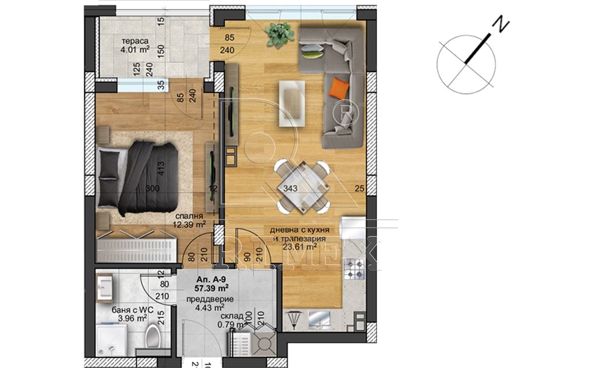 Продава 2-СТАЕН, гр. Пловдив, Западен, снимка 7 - Апартаменти - 54878297