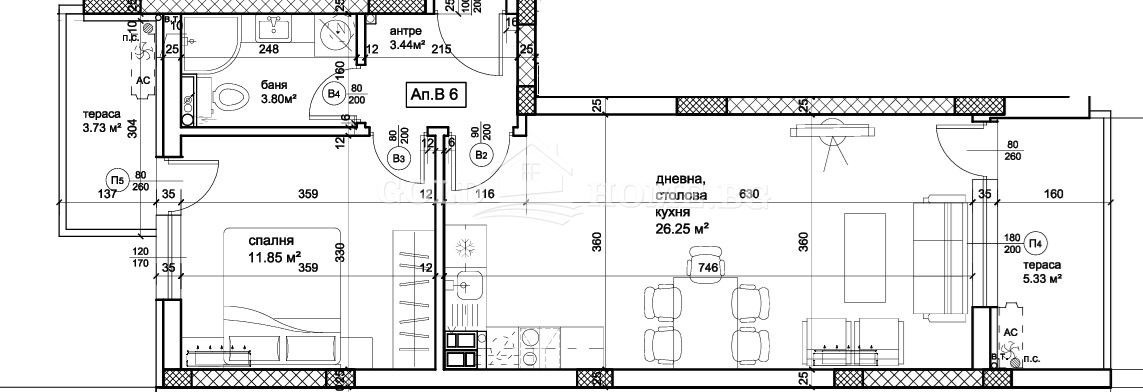 Продава 2-СТАЕН, гр. Пловдив, Кючук Париж, снимка 2 - Апартаменти - 55205815