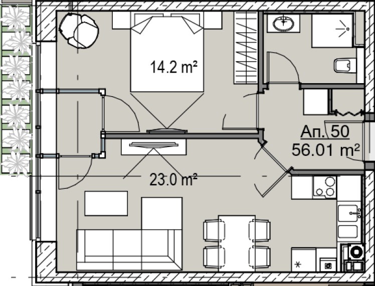 Продава 2-СТАЕН, град София, Хладилника • 256275 € • 29822308 — Holmes.bg