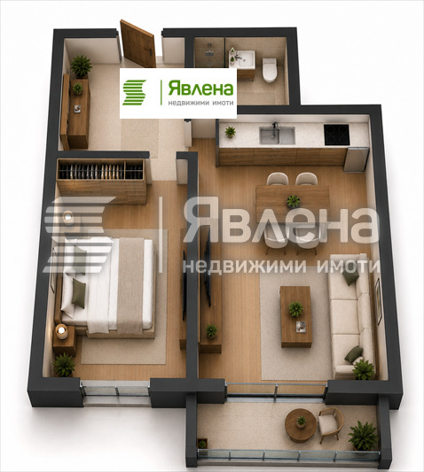 Продава 2-СТАЕН, гр. София, Овча купел, снимка 8 - Апартаменти - 54860880