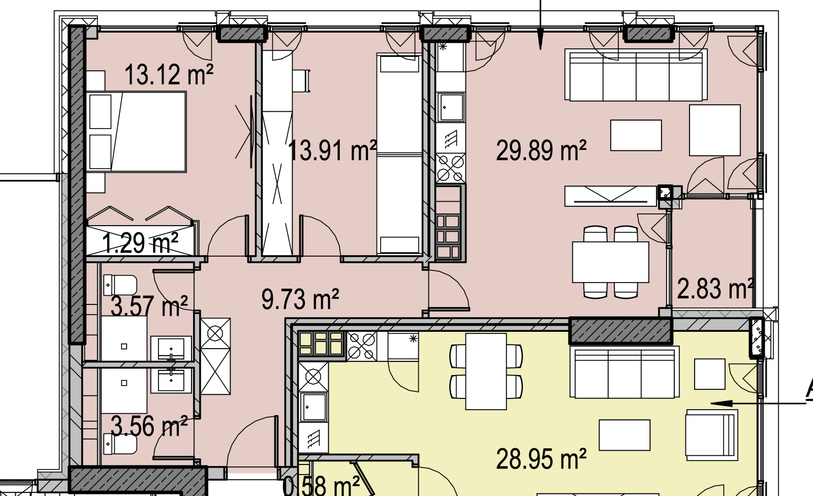 Продава 3-СТАЕН, гр. София, Дружба 1, снимка 2 - Апартаменти - 54212849