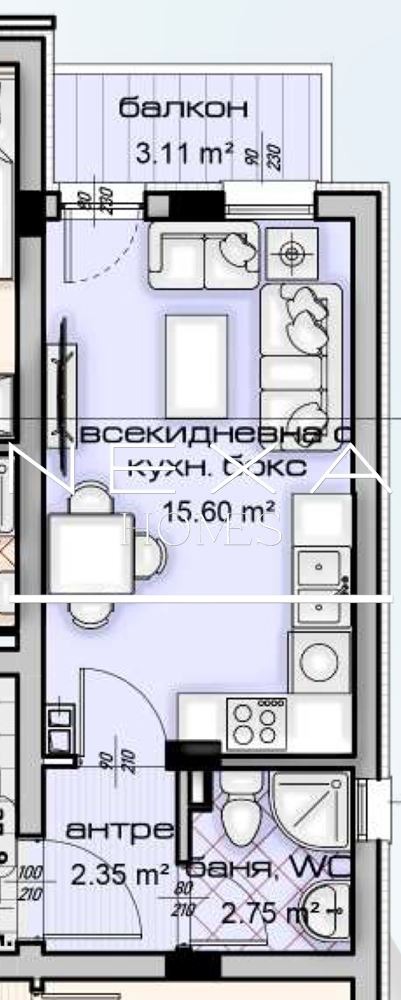 Продава 1-СТАЕН, гр. Варна, Владислав Варненчик 1