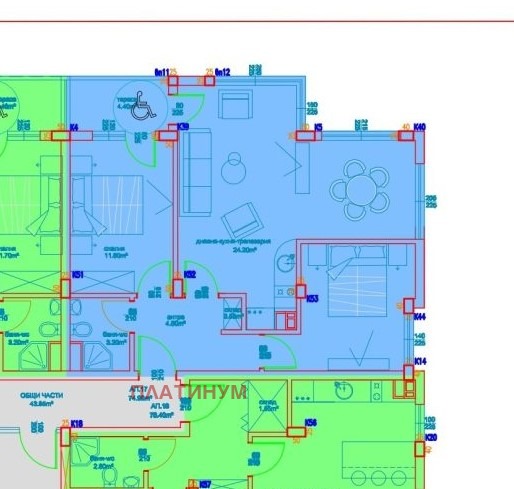 For Sale  1 bedroom Burgas , Slaveykov , 54 sq.m | 24372951 - image [12]