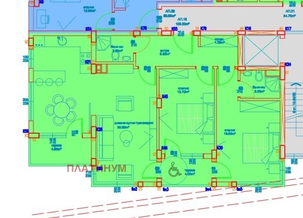 For Sale  1 bedroom Burgas , Slaveykov , 54 sq.m | 24372951 - image [13]