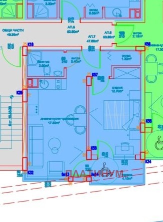 For Sale  1 bedroom Burgas , Slaveykov , 54 sq.m | 24372951 - image [10]