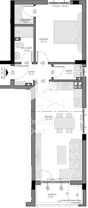 À venda  1 quarto Varna , Vladislav Varnentchik 1 , 75 m² | 19886721 - imagem [2]
