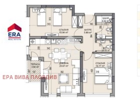 2 bedroom Gagarin, Plovdiv 2