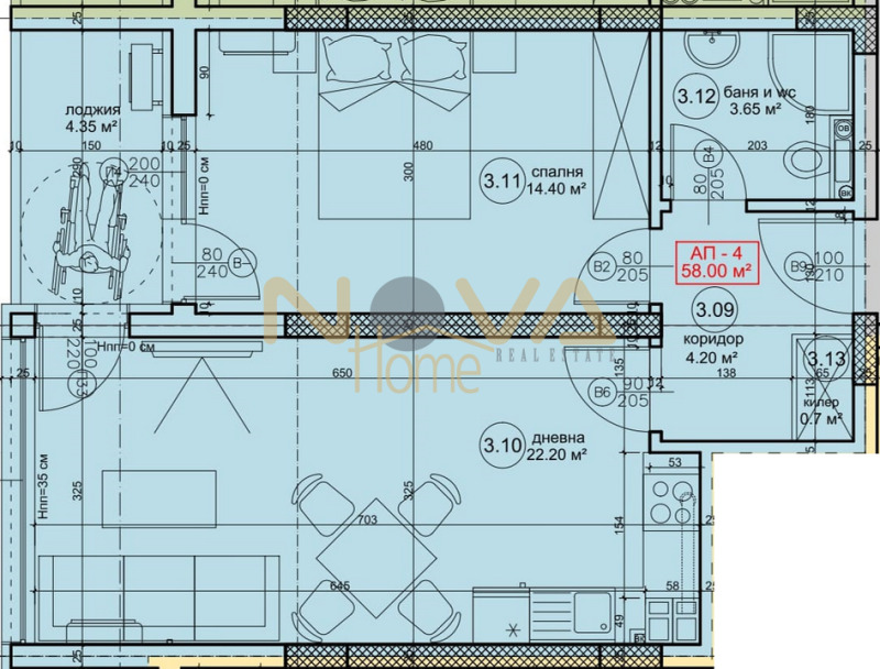 Продава 2-СТАЕН, гр. Варна, Възраждане 1, снимка 4 - Апартаменти - 53148670