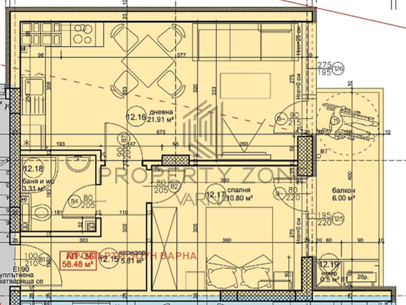 Продава 2-СТАЕН, гр. Варна, Възраждане 4, снимка 3 - Апартаменти - 53232796