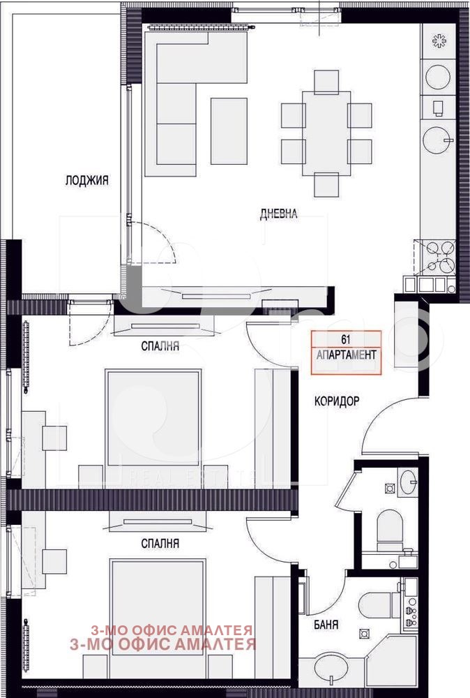 Продава 3-СТАЕН, гр. София, Люлин 2, снимка 12 - Апартаменти - 51679408