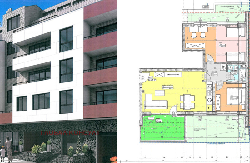 Продава 3-СТАЕН, гр. София, Банишора, снимка 3 - Апартаменти - 52827771