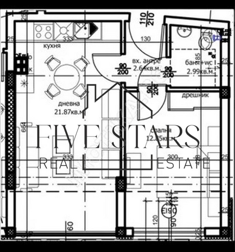 Продава 2-СТАЕН, гр. Варна, Левски 1, снимка 2 - Апартаменти - 52732952