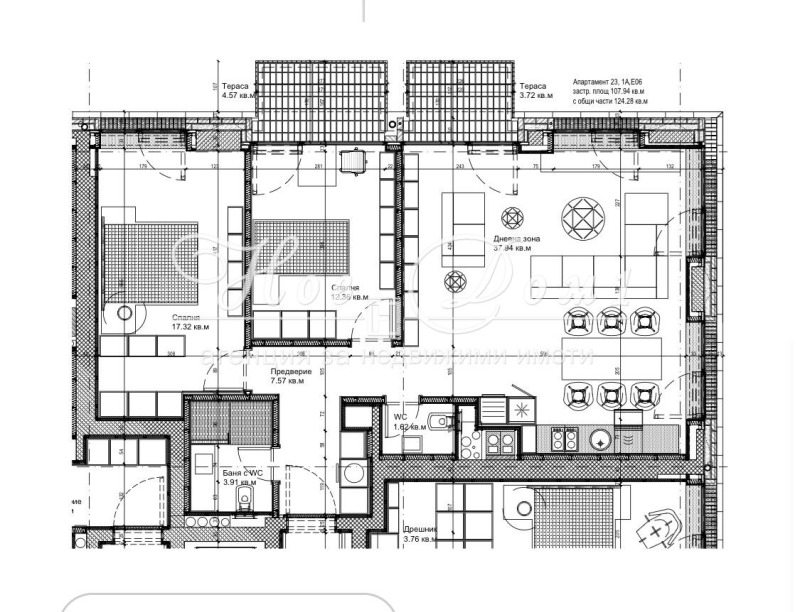 En venta  2 dormitorios Sofia , Manastirski livadi , 124 metros cuadrados | 15669225 - imagen [12]