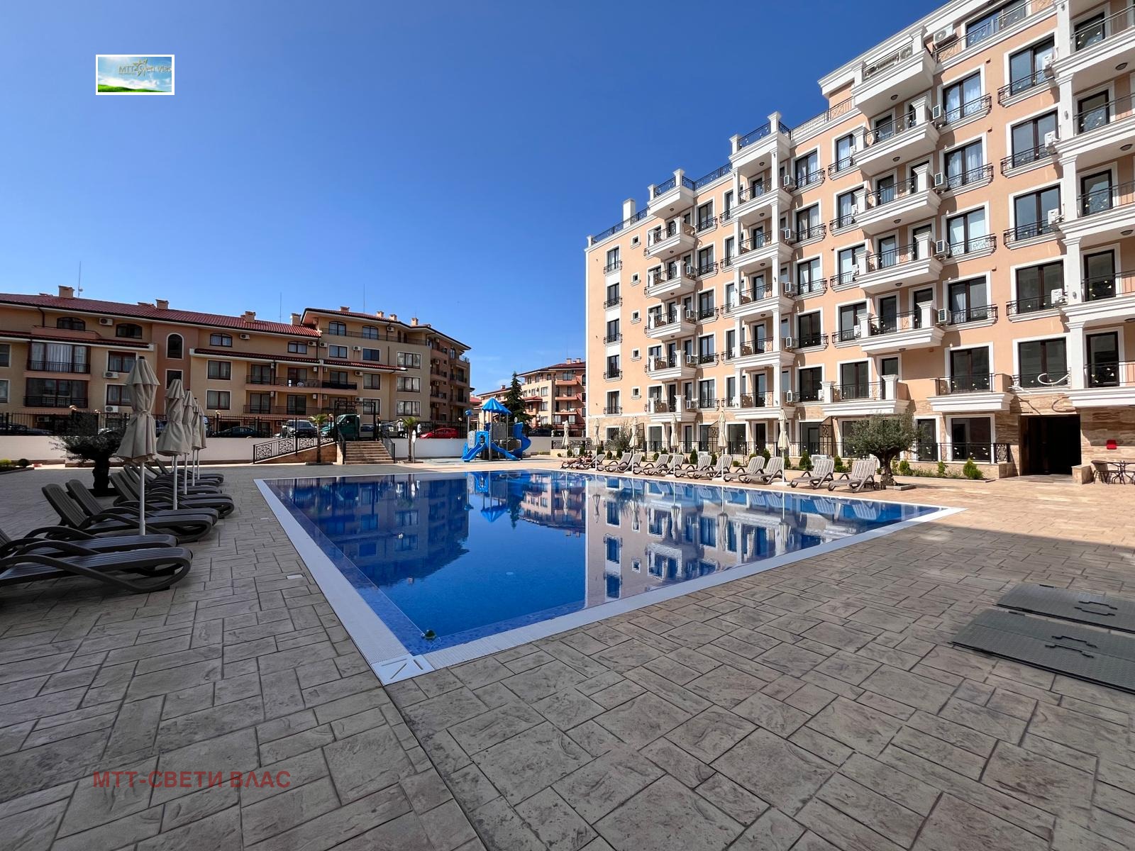 Продава 1-СТАЕН, гр. Свети Влас, област Бургас, снимка 2 - Апартаменти - 50625851