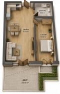 Продава  1-стаен град София , Витоша , 45 кв.м | 89644645 - изображение [4]