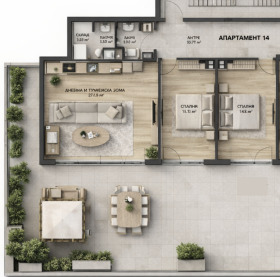 3-СТАЕН, 107 m2