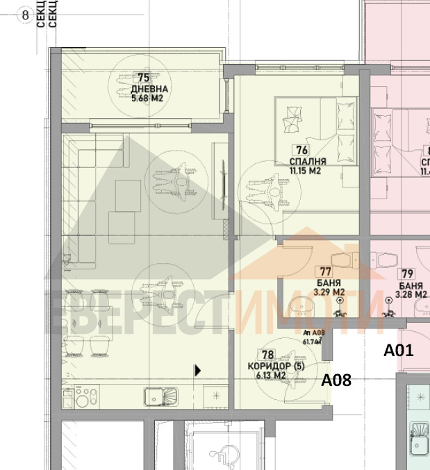 Продава 2-СТАЕН, гр. Пловдив, Въстанически, снимка 3 - Апартаменти - 52691016