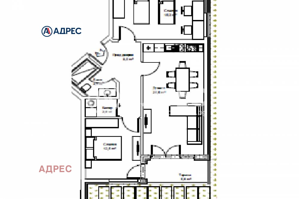 Продава 3-СТАЕН, гр. Варна, Бриз, снимка 13 - Апартаменти - 54849134