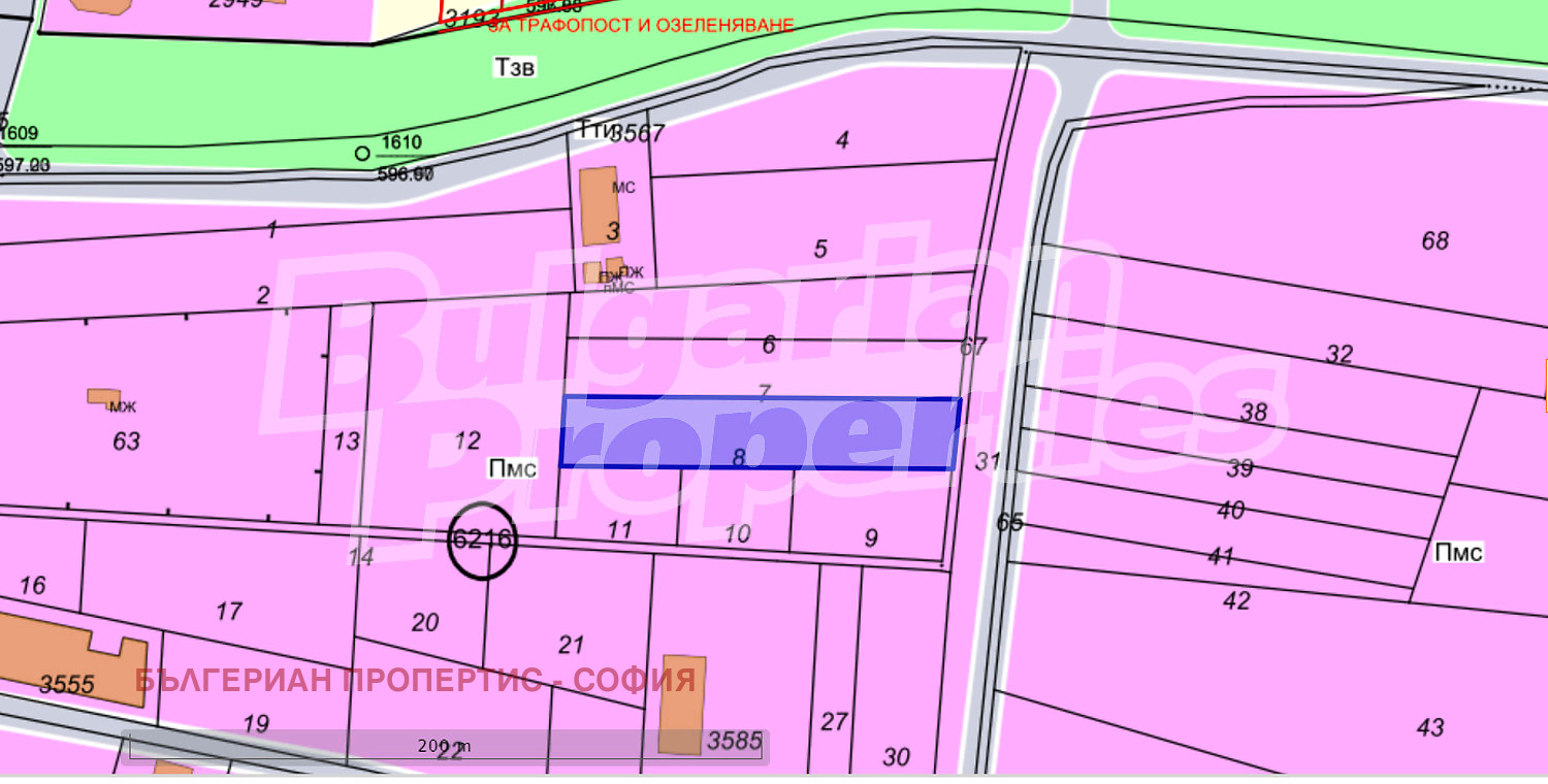 Продава ПАРЦЕЛ, гр. София, с. Лозен, снимка 3 - Парцели - 56123212