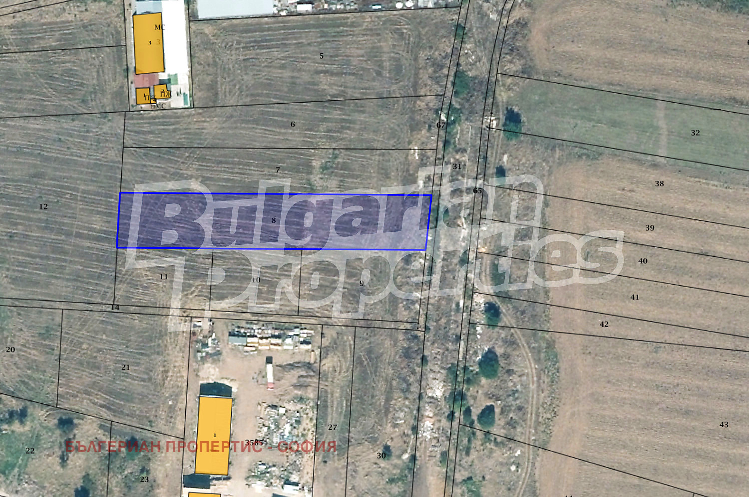 Продава ПАРЦЕЛ, гр. София, с. Лозен, снимка 2 - Парцели - 56123212