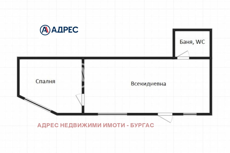 Продава 2-СТАЕН, гр. Бургас, Лазур, снимка 4 - Aпартаменти - 48249987