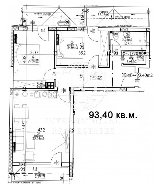 Продава 3-СТАЕН, гр. Варна, Централна поща, снимка 7 - Апартаменти - 53338373