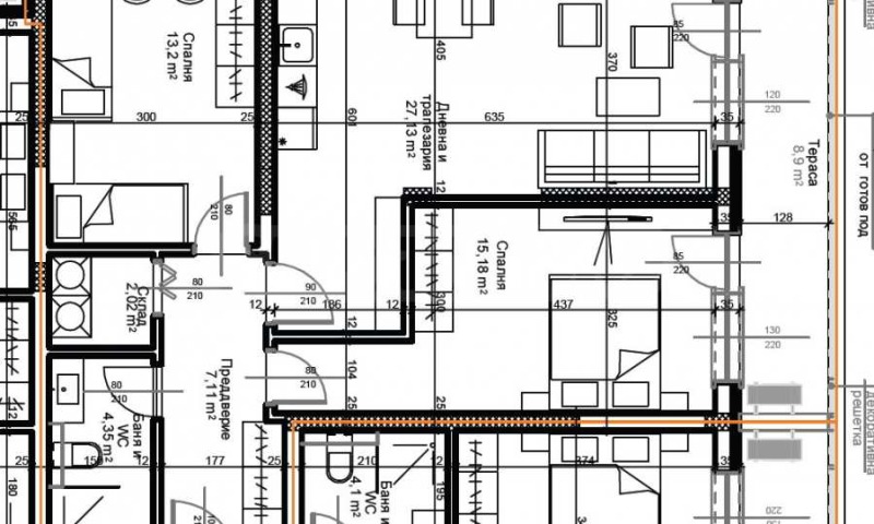 Продава 3-СТАЕН, гр. Пловдив, Остромила, снимка 6 - Апартаменти - 53534058