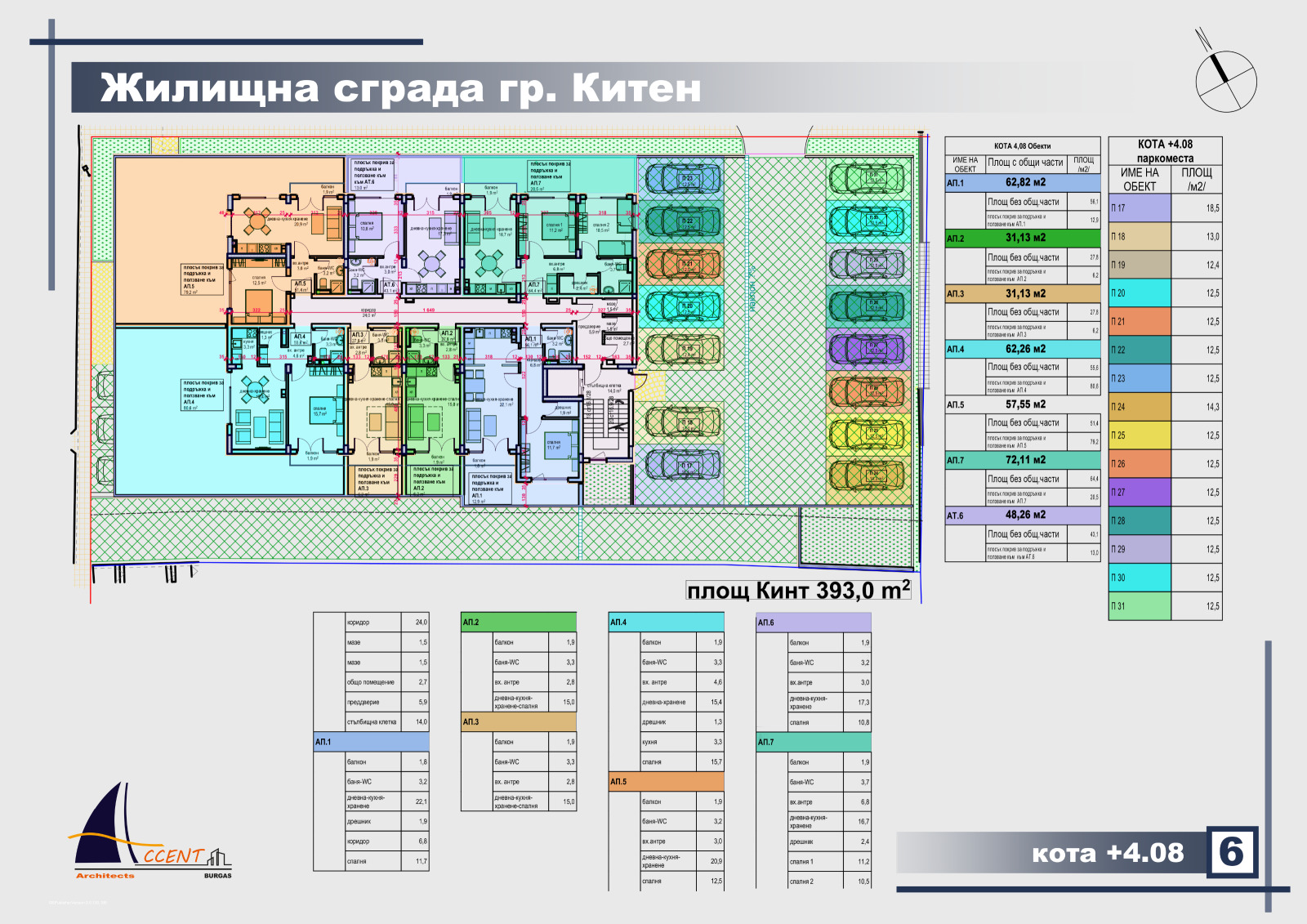 Продава 2-СТАЕН, гр. Китен, област Бургас, снимка 6 - Апартаменти - 55880538