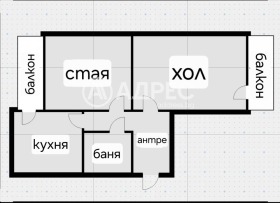 1 υπνοδωμάτιο Ραζσαδνηκα, Σοφηια 4