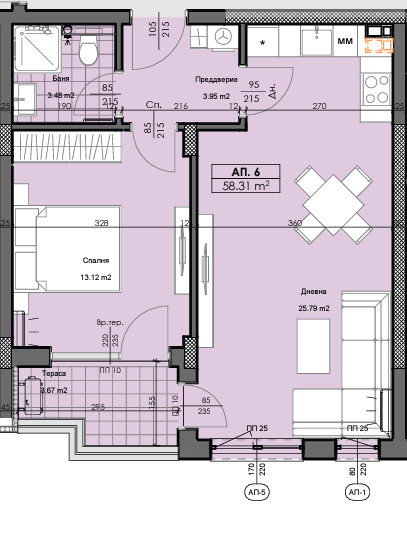 Продава  2-стаен град Пловдив , Кършияка , 69 кв.м | 15647206 - изображение [2]