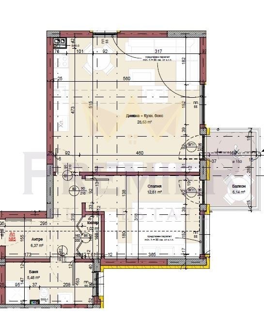 Продава  2-стаен град Варна , к.к. Св.Св. Константин и Елена , 84 кв.м | 36269612 - изображение [3]