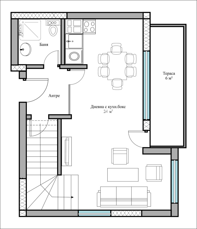 De vânzare  3+ dormitor Plovdiv , Vâstaniciesci , 158 mp | 42063992 - imagine [2]
