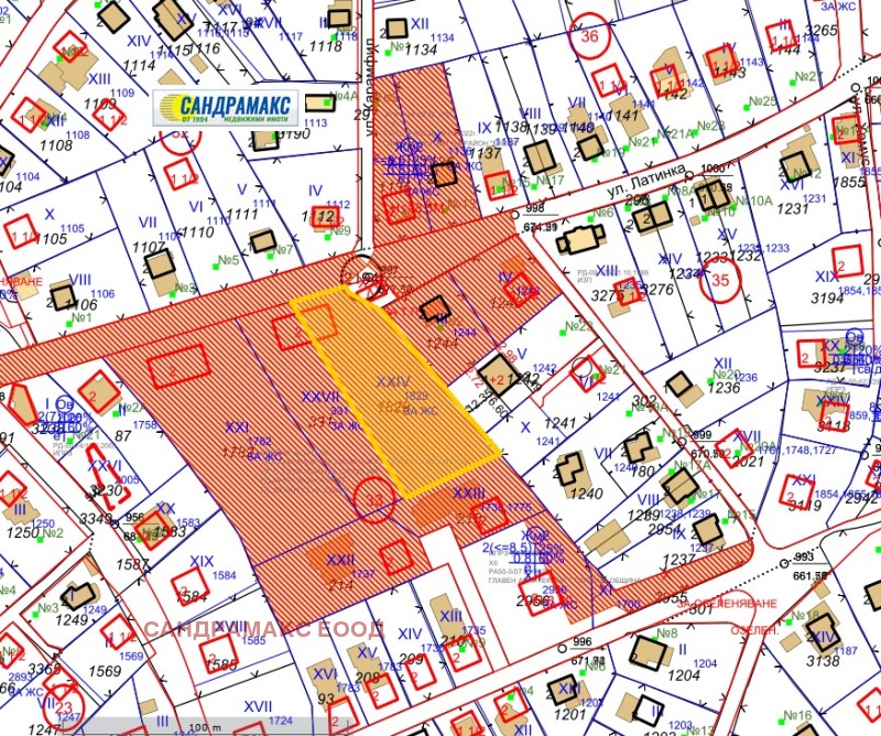 En venta  Trama Sofia , Bankya , 3539 metros cuadrados | 23691795 - imagen [2]
