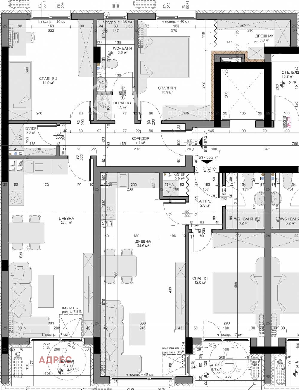 Продава 3-СТАЕН, гр. Варна, Владислав Варненчик 1, снимка 2 - Апартаменти - 54338549