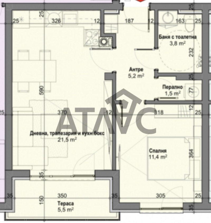 Продава 2-СТАЕН, гр. Пловдив, Коматево, снимка 12 - Апартаменти - 53002748