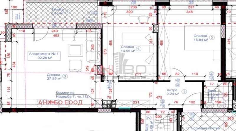 Продава 3-СТАЕН, гр. София, Лозенец, снимка 16 - Апартаменти - 52239043