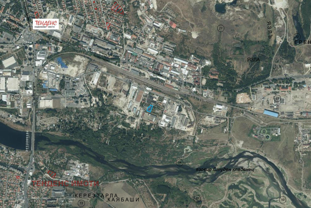 Продава ПАРЦЕЛ, гр. Кърджали, Промишлена зона - Изток, снимка 3 - Парцели - 56080422
