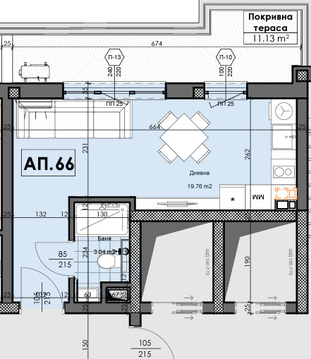 Na sprzedaż  Studio Plowdiw , Karszijaka , 46 mkw | 39001495 - obraz [2]