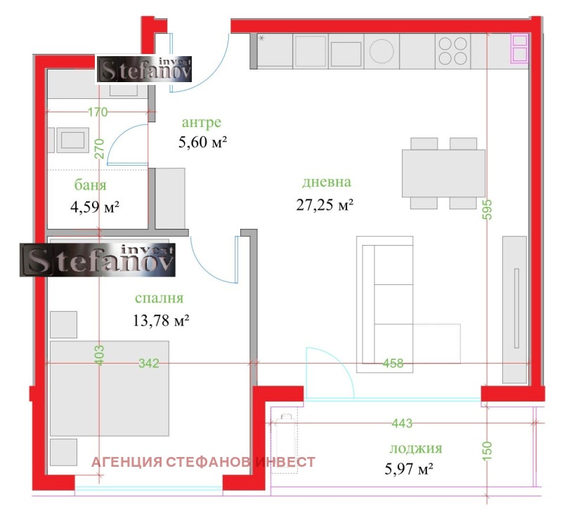 Продава 2-СТАЕН, гр. Варна, Трошево, снимка 2 - Aпартаменти - 49449365