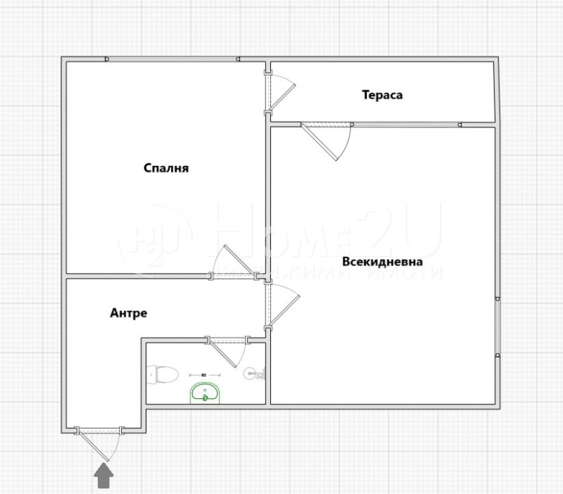 Na sprzedaż  1 sypialnia Warna , Briz , 53 mkw | 57549778