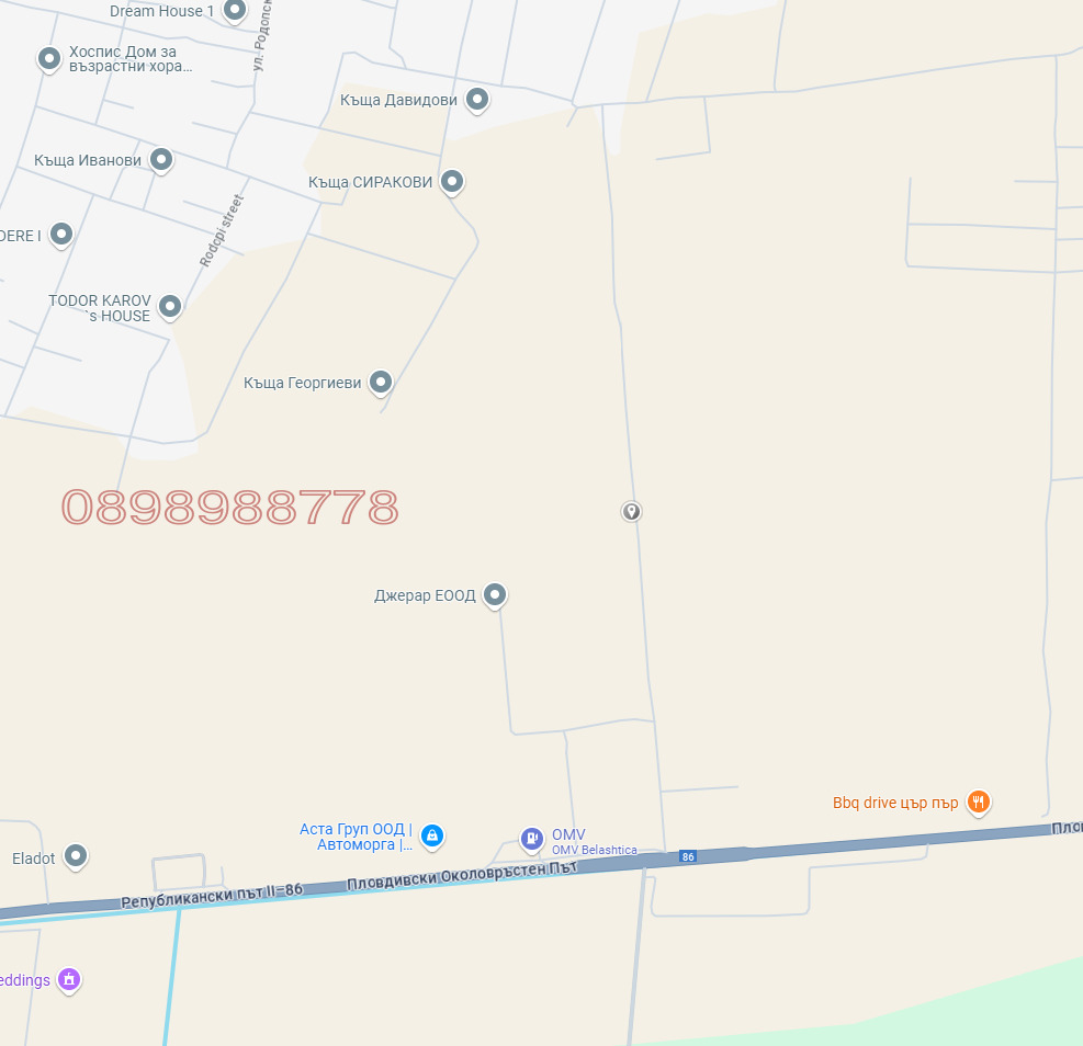 Продава ПАРЦЕЛ, гр. Пловдив, Беломорски, снимка 4 - Парцели - 54023990