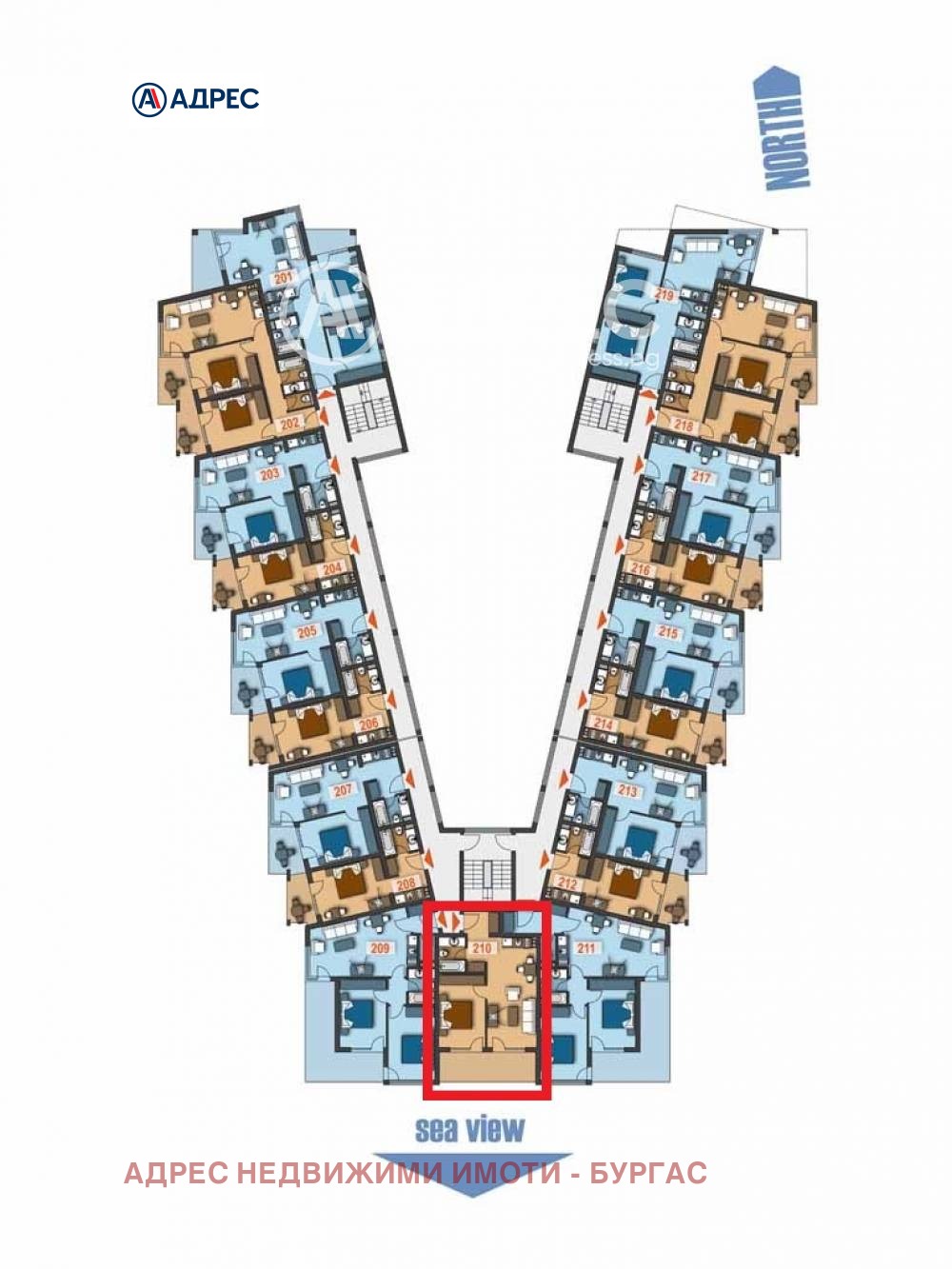 Продава 2-СТАЕН, гр. Свети Влас, област Бургас, снимка 2 - Апартаменти - 53796905