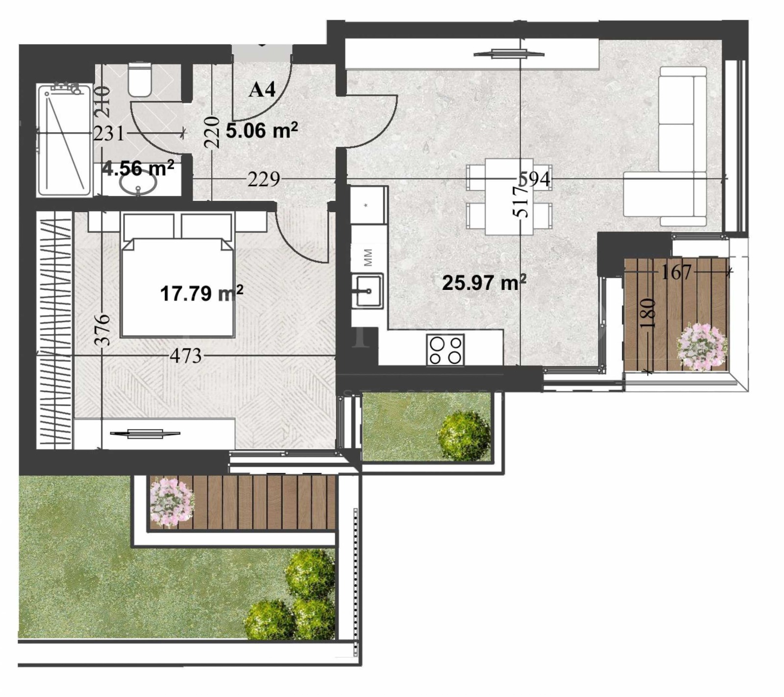 Продава 2-СТАЕН, гр. София, Кръстова вада, снимка 8 - Апартаменти - 55499606