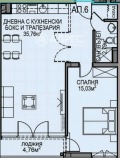 Продава  2-стаен град София , Обеля 2 , 73 кв.м | 95444658 - изображение [4]